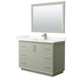thumbnail image 1 of Wyndham Collection Wcf414148s-Qtz-Unsm46 Strada 48" Free Standing Single Basin Vanity Set, 1 of 7