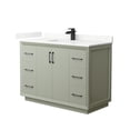 thumbnail image 1 of Wyndham Collection WCF414148SLBGTUNSMXX Strada 48" Free Standing Single Basin Vanity Set -, 1 of 7