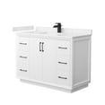 thumbnail image 1 of Wyndham Collection Wcf414148s-Vca-Unsmxx Strada 48" Free Standing Single Basin Vanity Set, 1 of 7