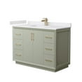 thumbnail image 1 of Wyndham Collection Wcf414148s-Vca-Unsmxx Strada 48" Free Standing Single Basin Vanity Set, 1 of 7
