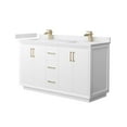 thumbnail image 1 of Wyndham Collection WCF414160DWZWCUNSMXX Strada 60" Free Standing Double Basin Vanity Set -, 1 of 7