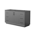 thumbnail image 1 of Wyndham Collection Wcf414160s-Cxsxx-Mxx Strada 59" Single Free Standing Vanity Cabinet, 1 of 7