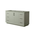 thumbnail image 1 of Wyndham Collection Wcf414160s-Cxsxx-Mxx Strada 59" Single Free Standing Vanity Cabinet, 1 of 7
