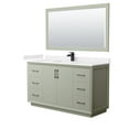 thumbnail image 1 of Wyndham Collection WCF414160SLBC2UNSM58 Strada 60" Free Standing Single Basin Vanity Set -, 1 of 7