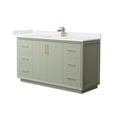 thumbnail image 1 of Wyndham Collection Wcf414160s-Vca-Unsmxx Strada 60" Free Standing Single Basin Vanity Set, 1 of 7