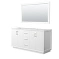 thumbnail image 1 of Wyndham Collection Wcf414166d-Cxsxx-M58 Strada 65" Double Free Standing Vanity Cabinet -, 1 of 7
