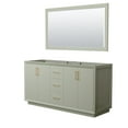 thumbnail image 1 of Wyndham Collection WCF414166DLZCXSXXM58 Strada 65" Double Free Standing Vanity Cabinet -, 1 of 7