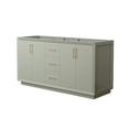 thumbnail image 1 of Wyndham Collection WCF414166DLZCXSXXMXX Strada 65" Double Free Standing Vanity Cabinet, 1 of 7