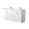 thumbnail image 1 of Wyndham Collection WCF414166DWZWCUNSMXX Strada 66" Free Standing Double Basin Vanity Set -, 1 of 7