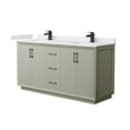 thumbnail image 1 of Wyndham Collection WCF414166DLBWCUNSMXX Strada 66" Free Standing Double Basin Vanity Set -, 1 of 7
