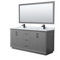 thumbnail image 1 of Wyndham Collection WCF414172DGBCMUNSM70 Strada 72" Free Standing Double Basin Vanity Set -, 1 of 7