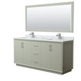 thumbnail image 1 of Wyndham Collection WCF414172DLGCMUNSM70 Strada 72" Free Standing Double Basin Vanity Set -, 1 of 7