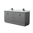 thumbnail image 1 of Wyndham Collection WCF414172DGBCMUNSMXX Strada 72" Free Standing Double Basin Vanity Set -, 1 of 7
