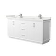 thumbnail image 1 of Wyndham Collection Wcf414172d-Qtz-Unsmxx Strada 72" Free Standing Double Basin Vanity Set, 1 of 7