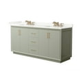 thumbnail image 1 of Wyndham Collection WCF414172DLZGTUS3MXX Strada 72" Free Standing Double Basin Vanity Set -, 1 of 7