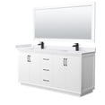 thumbnail image 1 of Wyndham Collection WCF414172DWBWCUNSM70 Strada 72" Free Standing Double Basin Vanity Set -, 1 of 7