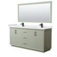 thumbnail image 1 of Wyndham Collection WCF414172DLBWCUNSM70 Strada 72" Free Standing Double Basin Vanity Set -, 1 of 7