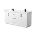 thumbnail image 1 of Wyndham Collection Wcf414172d-Vca-Unsmxx Strada 72" Free Standing Double Basin Vanity Set, 1 of 7