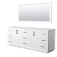 thumbnail image 1 of Wyndham Collection WCF414184DWBCXSXXM70 Strada 83" Double Free Standing Vanity Cabinet -, 1 of 7