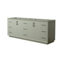 thumbnail image 1 of Wyndham Collection Wcf414184d-Cxsxx-Mxx Strada 83" Double Free Standing Vanity Cabinet, 1 of 7