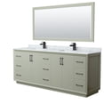 thumbnail image 1 of Wyndham Collection WCF414184DLBCMUNSM70 Strada 84" Free Standing Double Basin Vanity Set -, 1 of 7
