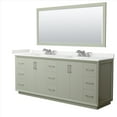 thumbnail image 1 of Wyndham Collection Wcf414184d-Qtz-Us3m70 Strada 84" Free Standing Double Basin Vanity Set, 1 of 7