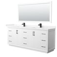 thumbnail image 1 of Wyndham Collection WCF414184DWBC2UNSM70 Strada 84" Free Standing Double Basin Vanity Set -, 1 of 7