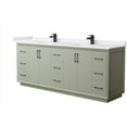 thumbnail image 1 of Wyndham Collection WCF414184DLBWCUNSMXX Strada 84" Free Standing Double Basin Vanity Set -, 1 of 7