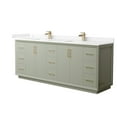 thumbnail image 1 of Wyndham Collection WCF414184DLZC2UNSMXX Strada 84" Free Standing Double Basin Vanity Set -, 1 of 7