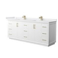 thumbnail image 1 of Wyndham Collection WCF414184DWZWCUNSMXX Strada 84" Free Standing Double Basin Vanity Set -, 1 of 7