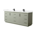 thumbnail image 1 of Wyndham Collection WCF414184DLBC2UNSMXX Strada 84" Free Standing Double Basin Vanity Set -, 1 of 7