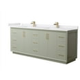 thumbnail image 1 of Wyndham Collection WCF414184DLZWCUNSMXX Strada 84" Free Standing Double Basin Vanity Set -, 1 of 7