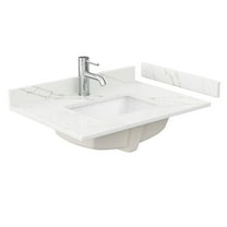 Wyndham Collection Wcfqc130stopuns-Q 30" Quartz Vanity Top - Giotto Quartz
