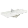 thumbnail image 1 of Wyndham Collection WCFQC148STOPUNSGT 48" Quartz Vanity Top - Giotto Quartz, 1 of 3