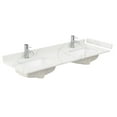 thumbnail image 1 of Wyndham Collection Wcfqc160dtopuns-Q 60" Quartz Vanity Top - Giotto Quartz, 1 of 1