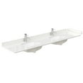 thumbnail image 1 of Wyndham Collection Wcfqc184dtopuns-Q 84" Quartz Vanity Top - White, 1 of 1