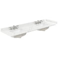 thumbnail image 1 of Wyndham Collection WCFQC372DTOPUNSGT 72" Quartz Vanity Top - Giotto Quartz, 1 of 3
