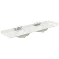 thumbnail image 1 of Wyndham Collection Wcfqc384dtopuns-Q 84" Quartz Vanity Top - Giotto Quartz, 1 of 1