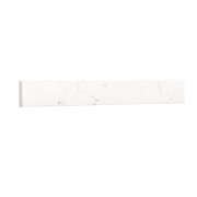 Wyndham Collection WCFVCA124BSC2 24" L X 3" H Backsplash - Carrara Cultured Marble