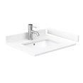 thumbnail image 1 of Wyndham Collection WCFVCA124STOPUNSWC 24" Cultured Marble Vanity Top - White Cultured, 1 of 1