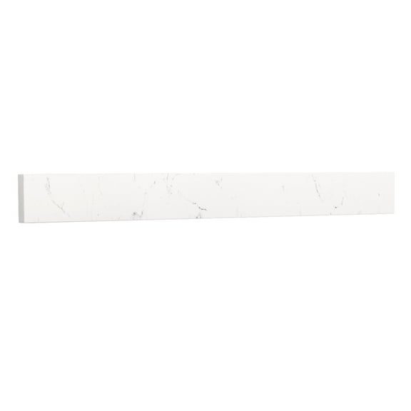 Wyndham Collection Wcfvca130bs 30" X 3" Backsplash - Carrara Cultured Marble