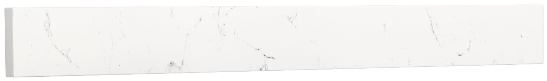 30 Inch Light-Vein Carrara Cultured Marble Backsplash