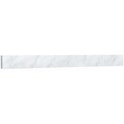 Wyndham Collection Wcfvca136bs 36" X 3" Backsplash - White
