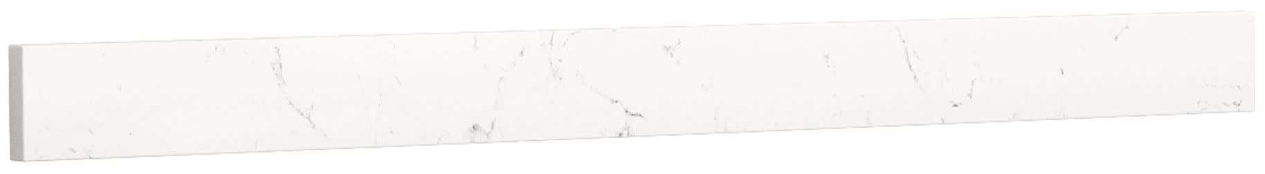Light-Vein Carrara Cultured Marble 42" Backsplash