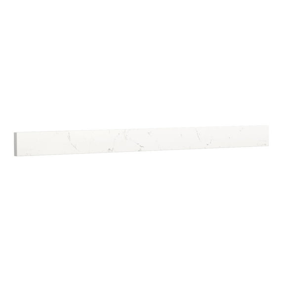 Wyndham Collection WCFVCA142BSC2 42" X 3" Backsplash - Carrara Cultured Marble