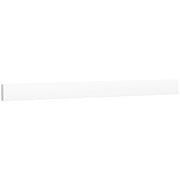 Wyndham Collection Wcfvca142bs 42" X 3" Backsplash - White Cultured Marble