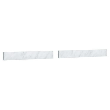 Design House Cultured Marble Vanity Top in Solid White, 25-Inch x 19