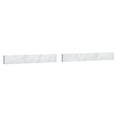thumbnail image 1 of Wyndham Collection WCFVCA148BSCW 48" X 3" Backsplash - White, 1 of 6