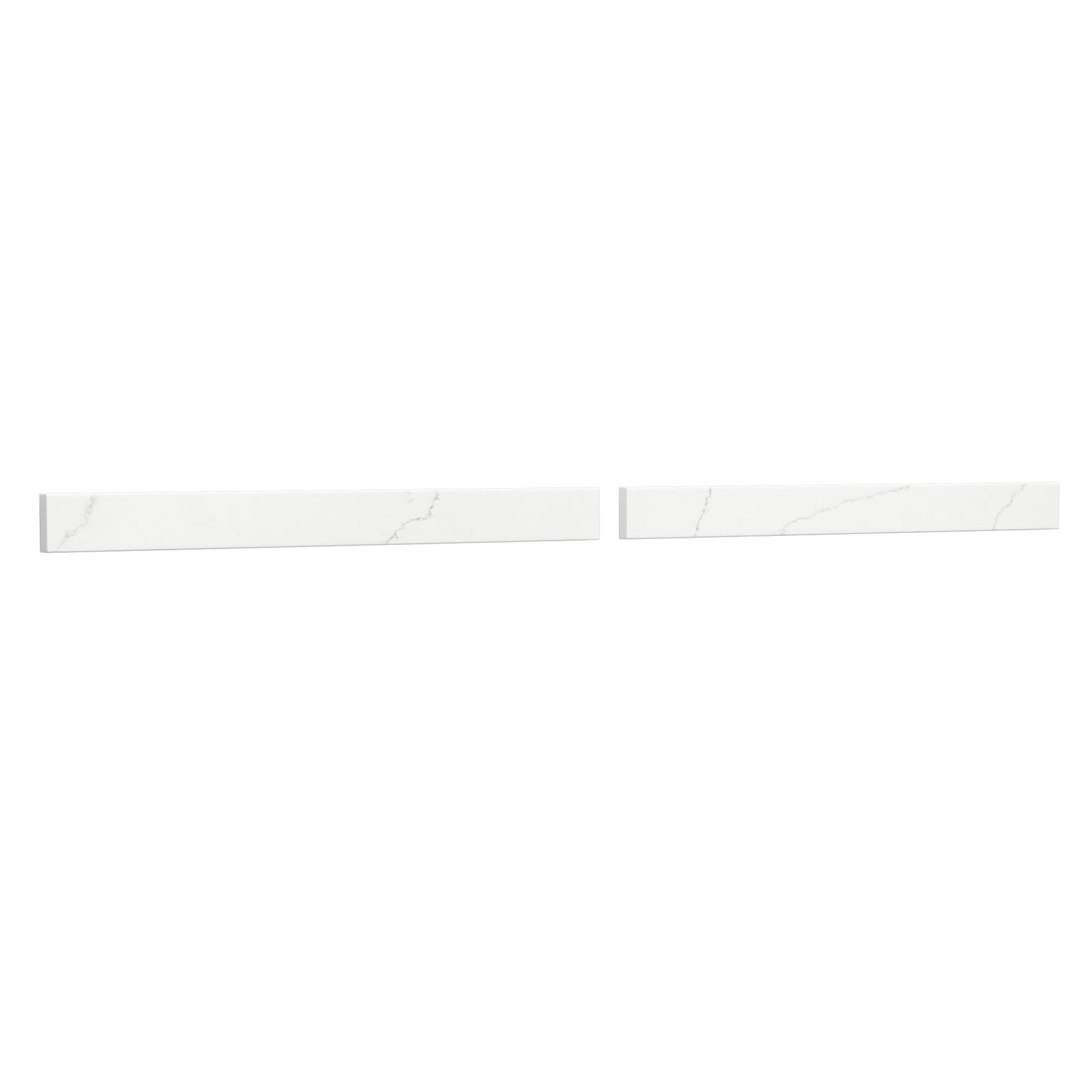 Giotto Quartz 72-Inch Water Resistant Backsplash