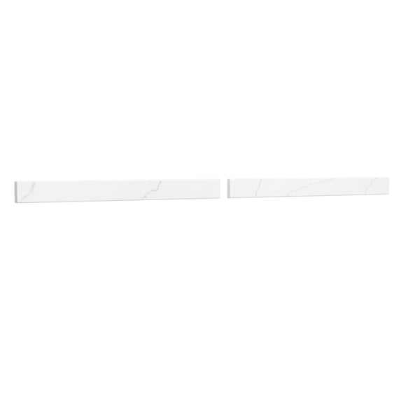 Wyndham Collection WCFQCR72BSGT 72" X 3" Backsplash - Giotto Quartz